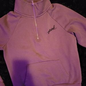 Pink pull over hoodie